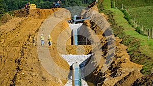 Mountain Valley Pipeline, Bent Mountain, Virginia, USA